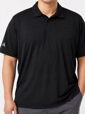 Adidas Ultimate365 Golf Polo Black 3XL NWT UPF 50+